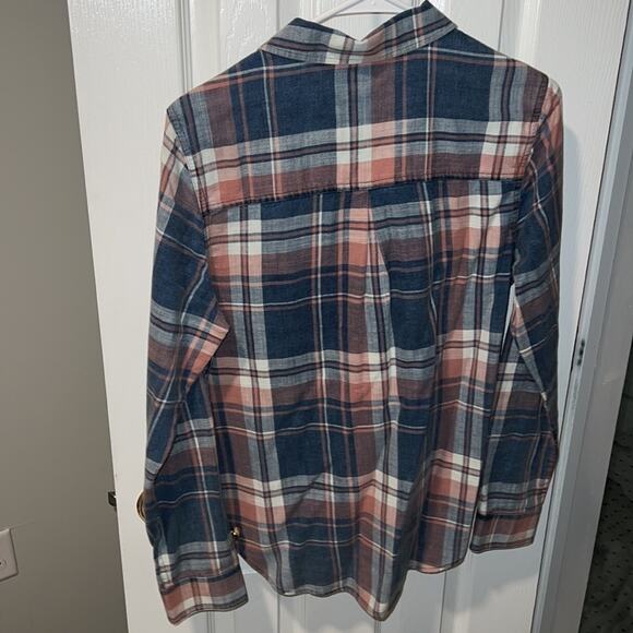 Flag & Anthem plaid western shirt size small - Picture 3 of 3